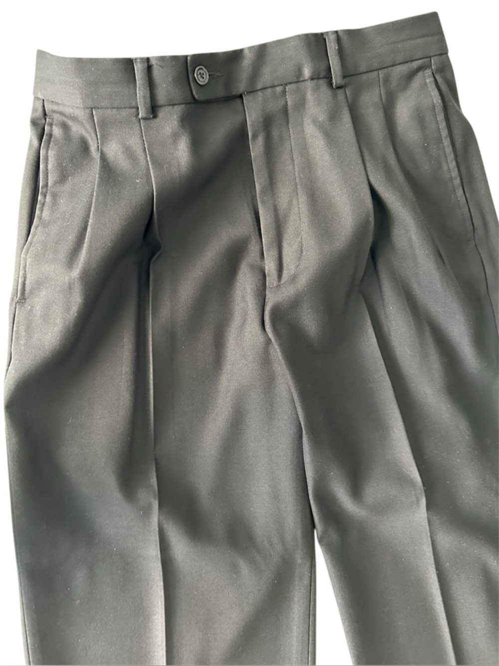 Perry Ellis Men’s Black Cuffed Leg Dress Pants Size 30/30 - NWOT - Picture 6 of 15